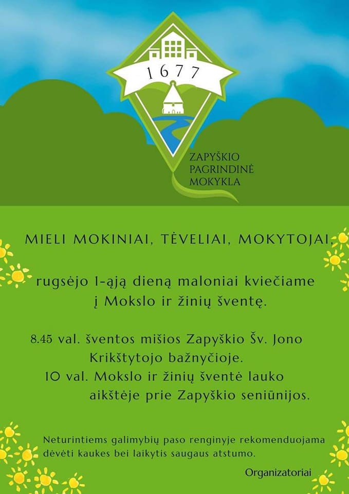 Read more about the article Kviečiame į Mokslų ir žinių šventę!!!